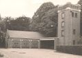 Slangentoren met garage en overkapping, circa 1957 (collectie Wim van der Lee).